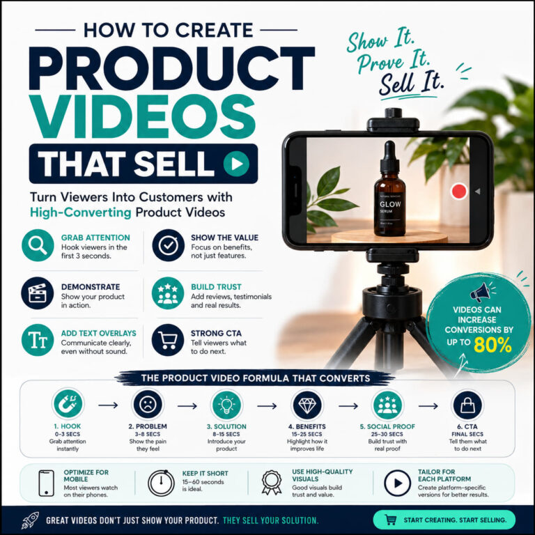 How to Create Product Videos That Sell in 2026 | Ecommerce Video Marketing Guide